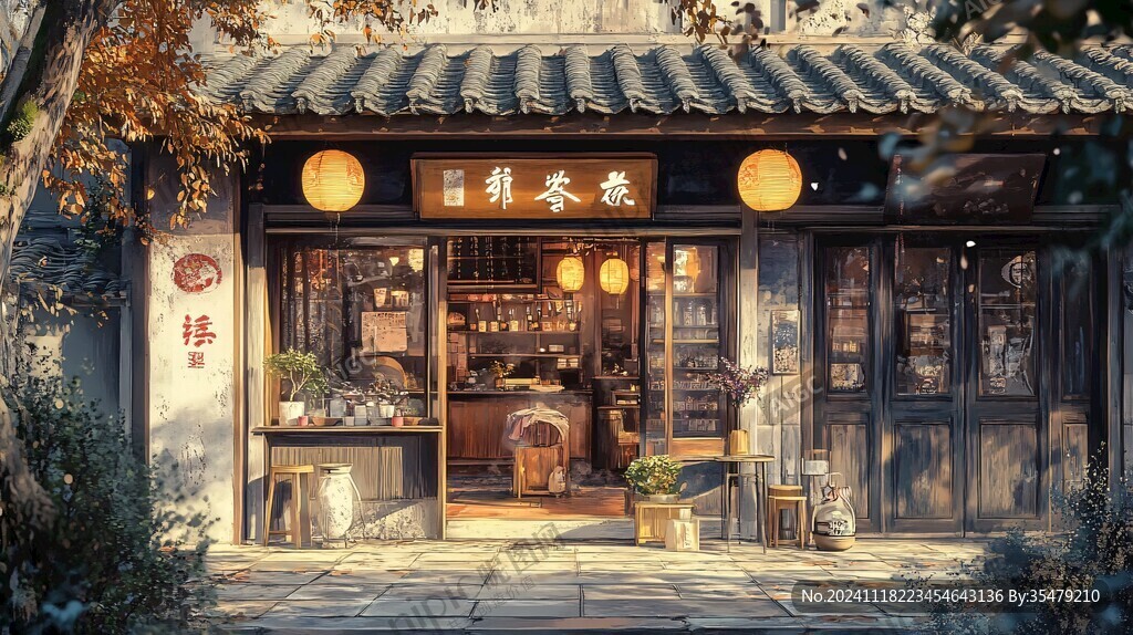 茶铺门头