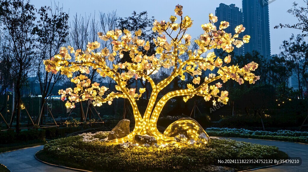 led灯树雕塑
