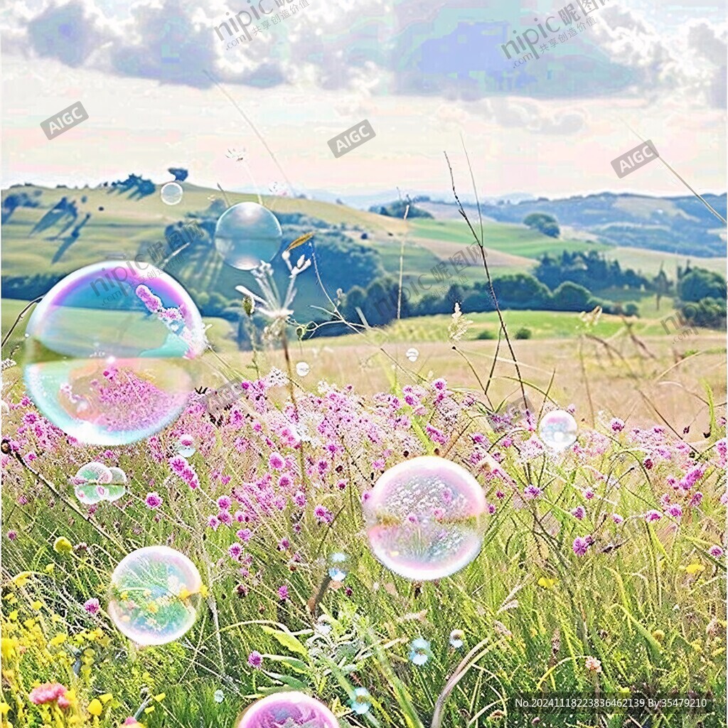 气泡海洋美图
