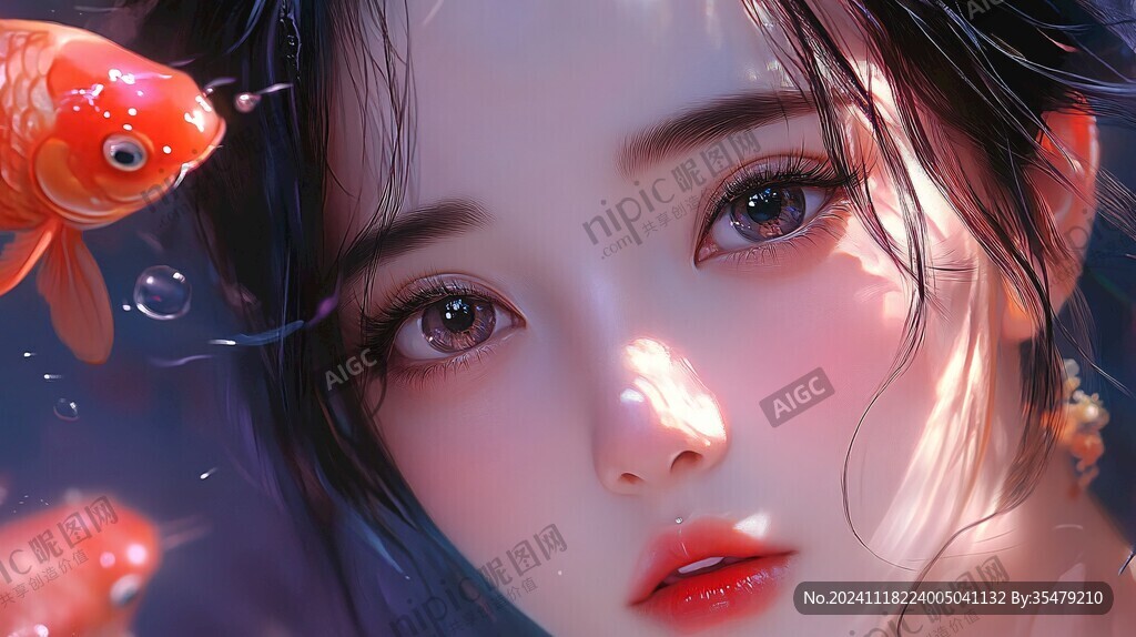 板绘人像