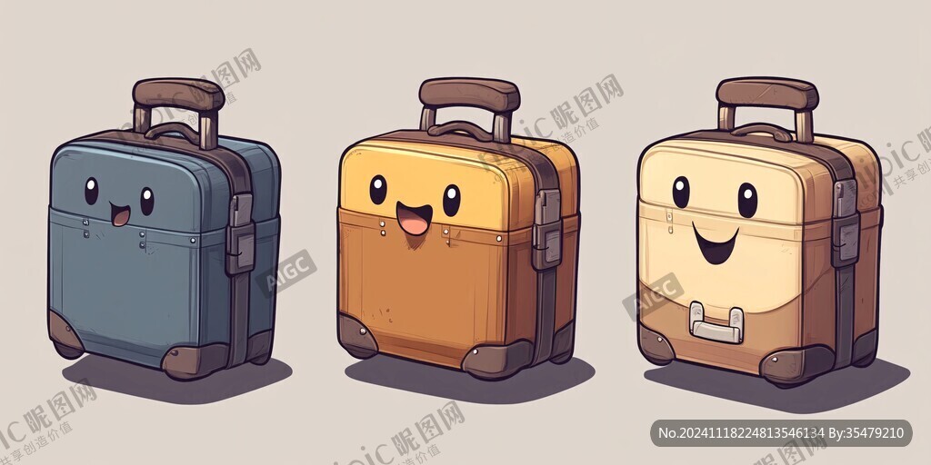 卡通行李箱