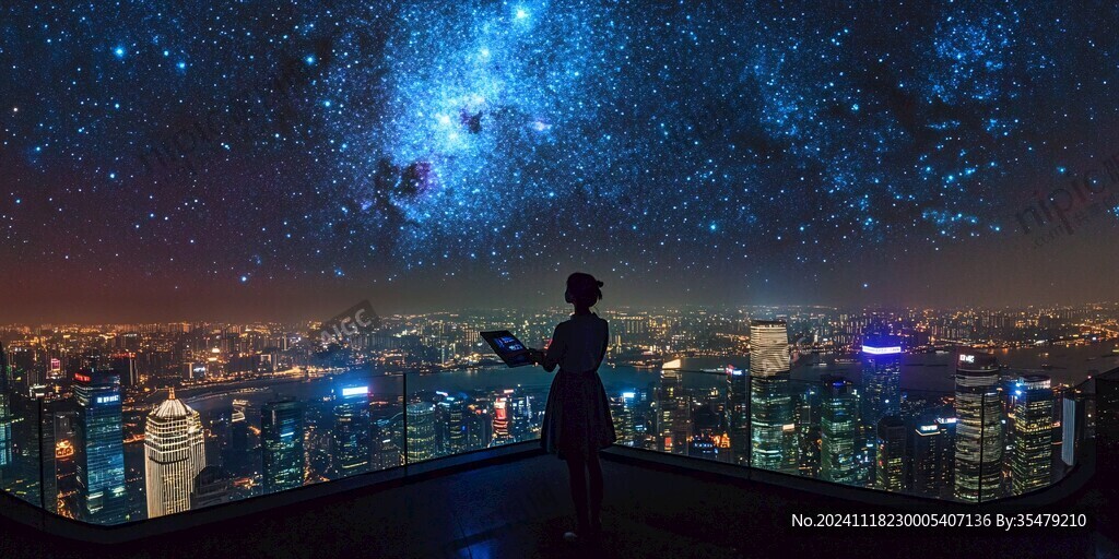 创意夜景合成