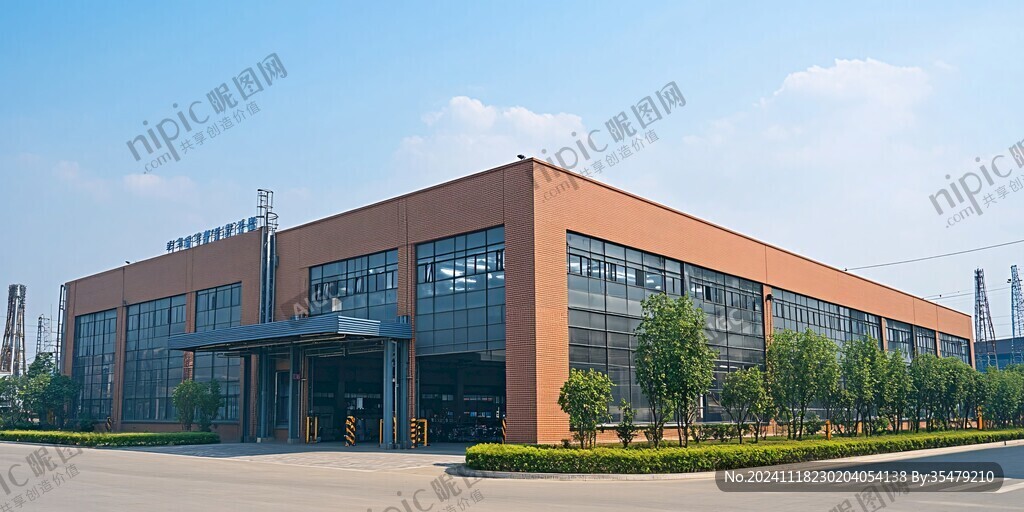工厂建筑厂区风光