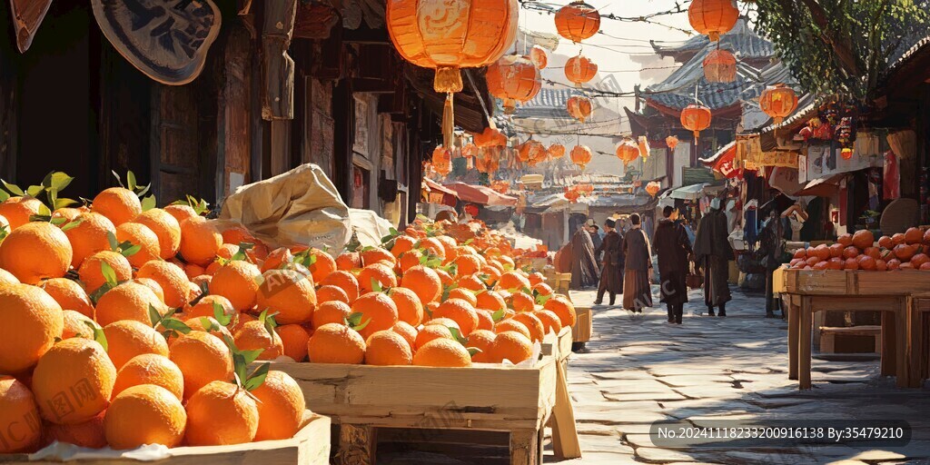 影视小镇街景