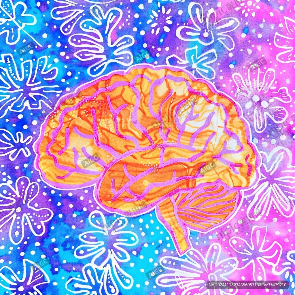 大脑插画