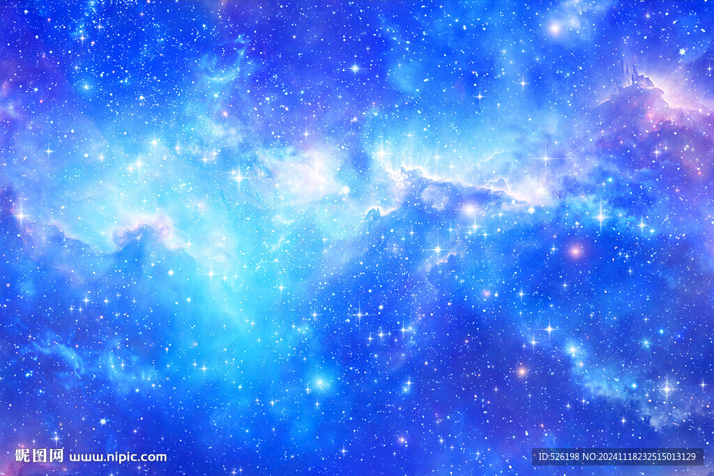 蓝色星空