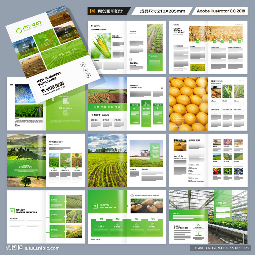 农业科技画册