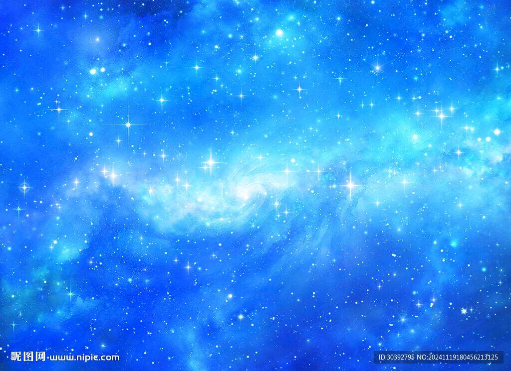 蓝色星空