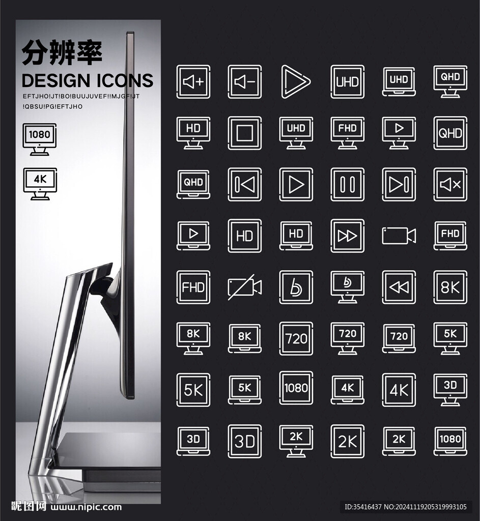 分辨率UI