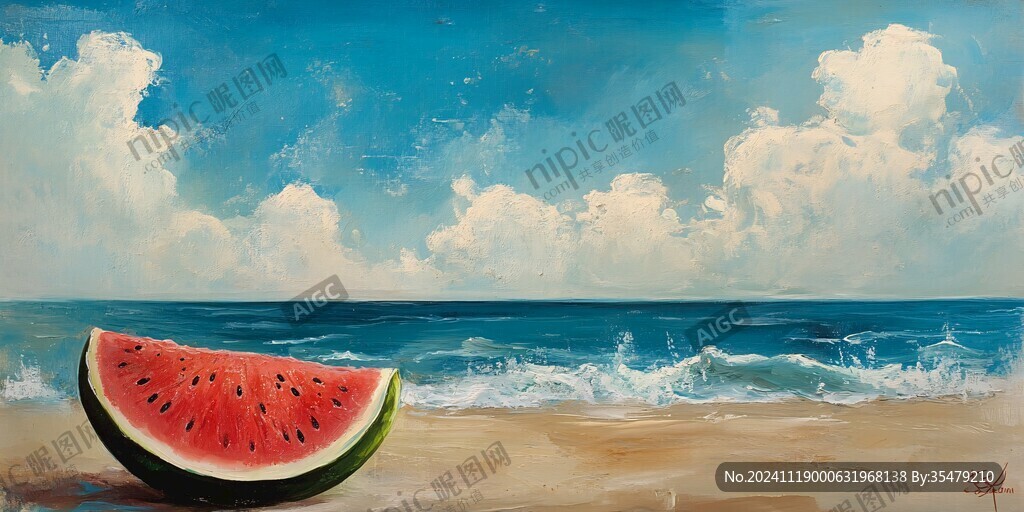 夏季清凉画