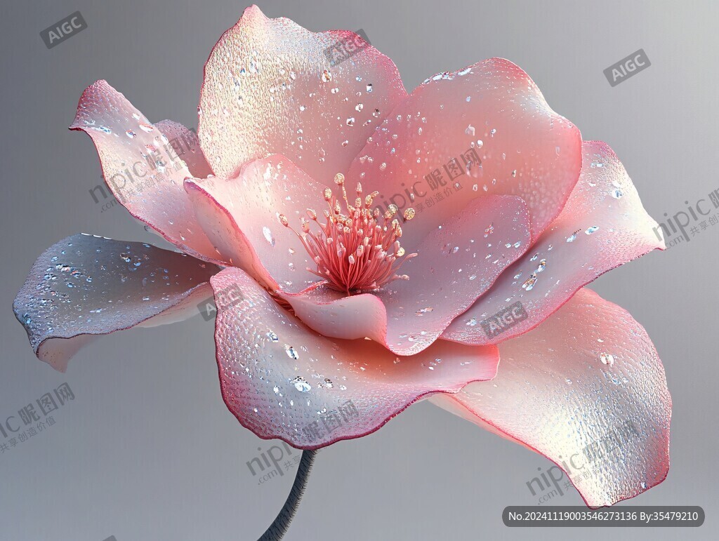 3d立体唯美花卉