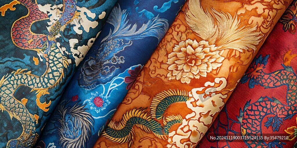 龙袍布料