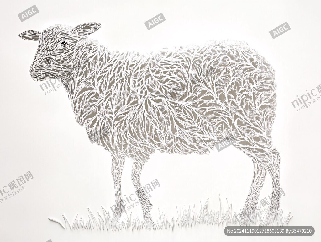 羊肉面插画设计