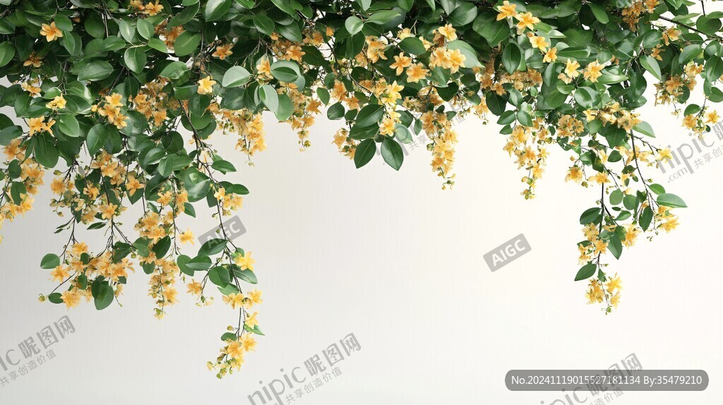 唯美桂花枝