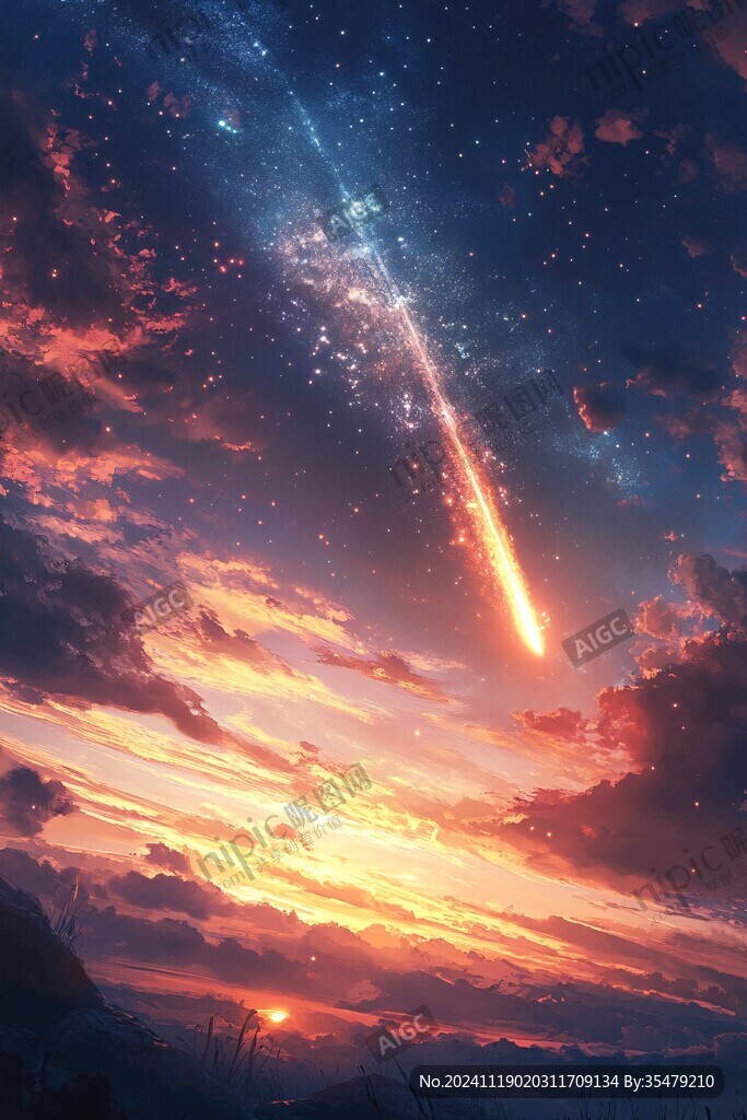 流星雨壁纸