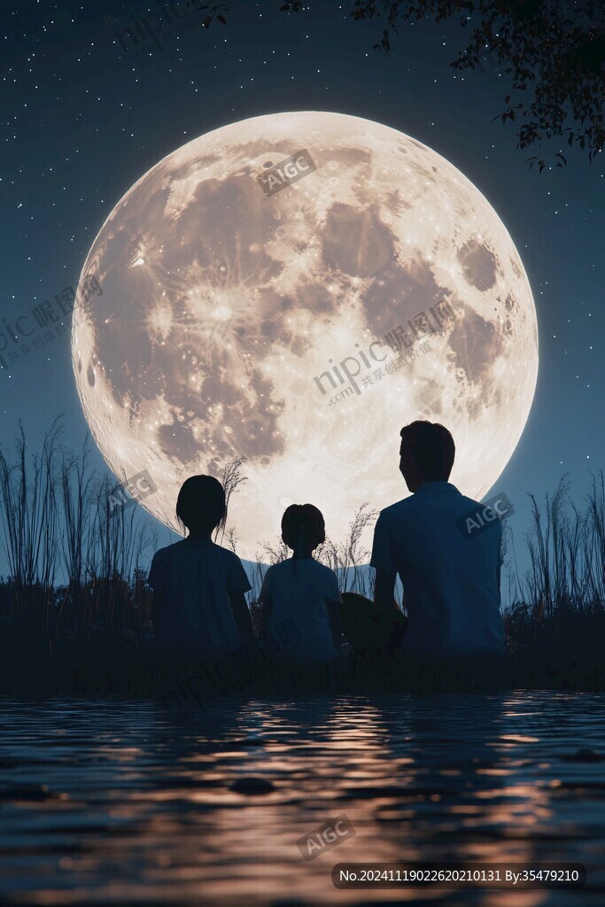 中秋一家人