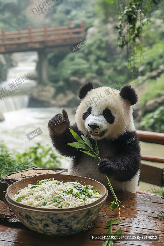 熊猫吃货