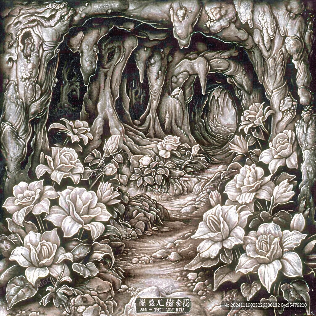 秘密树屋插画