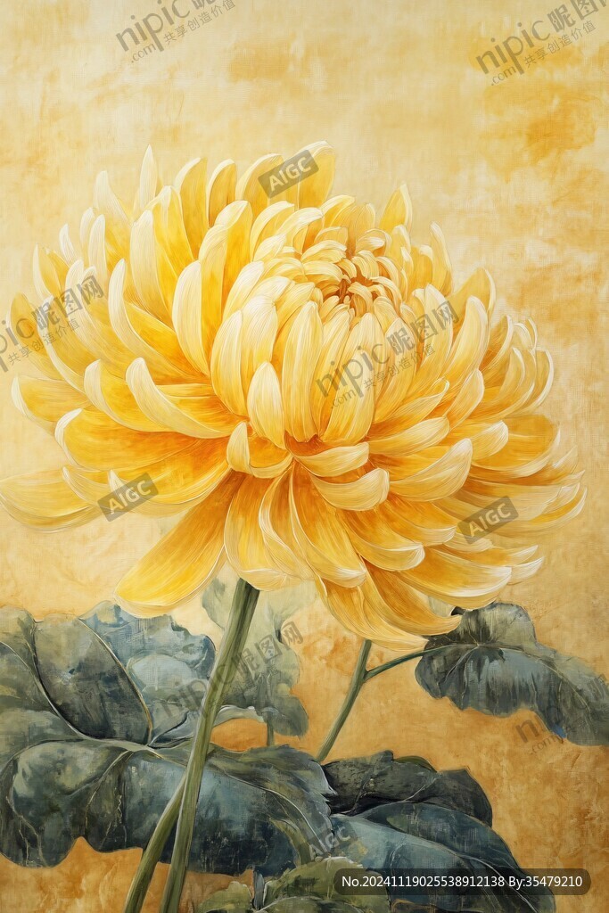 原创鼠绘菊花