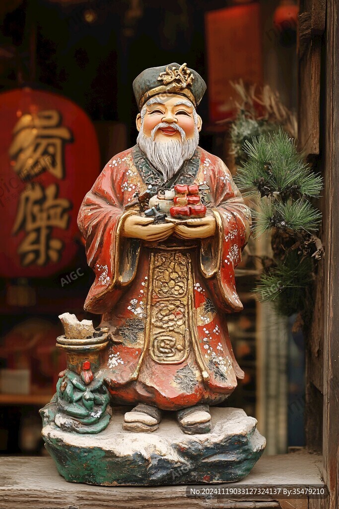 寿星神像