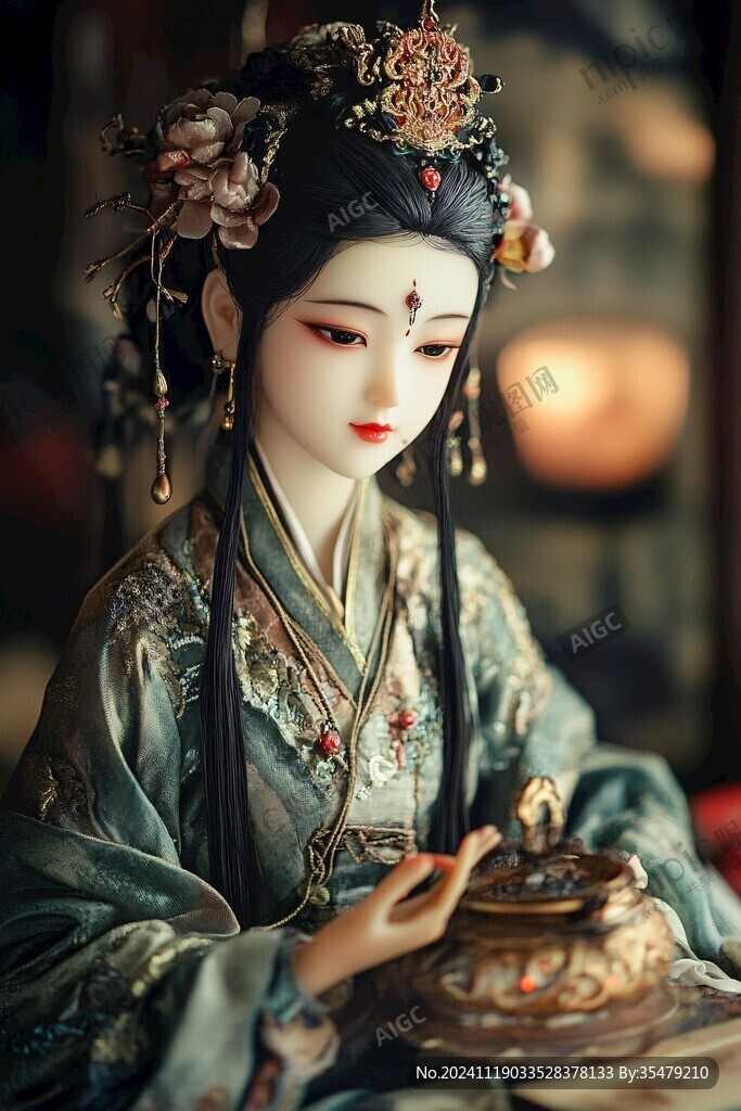 婉凝面塑