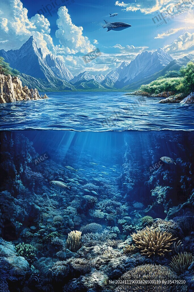深海立体画