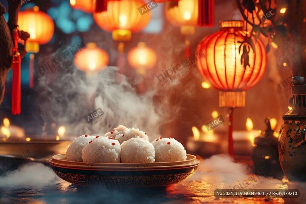 年俗年晚煎堆