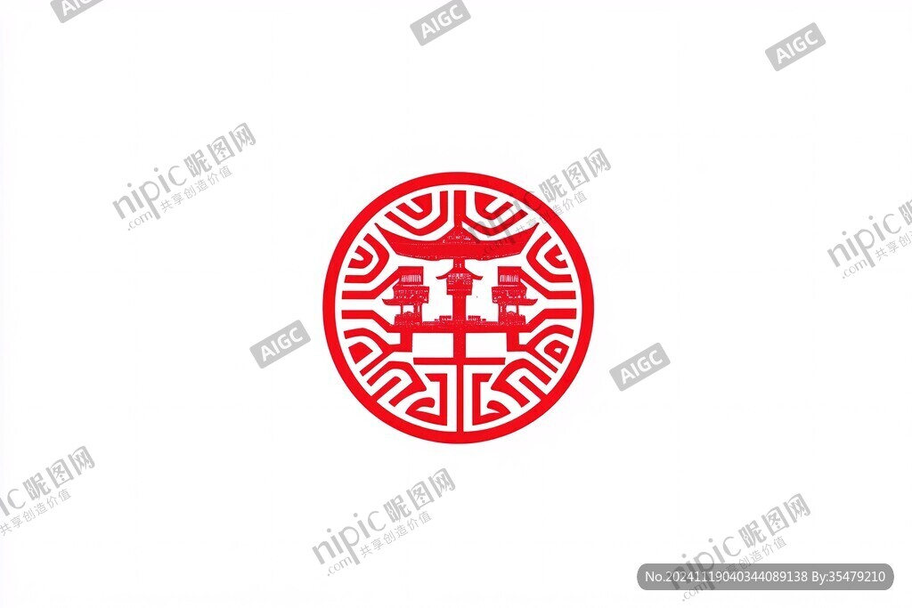 篆刻艺术logo