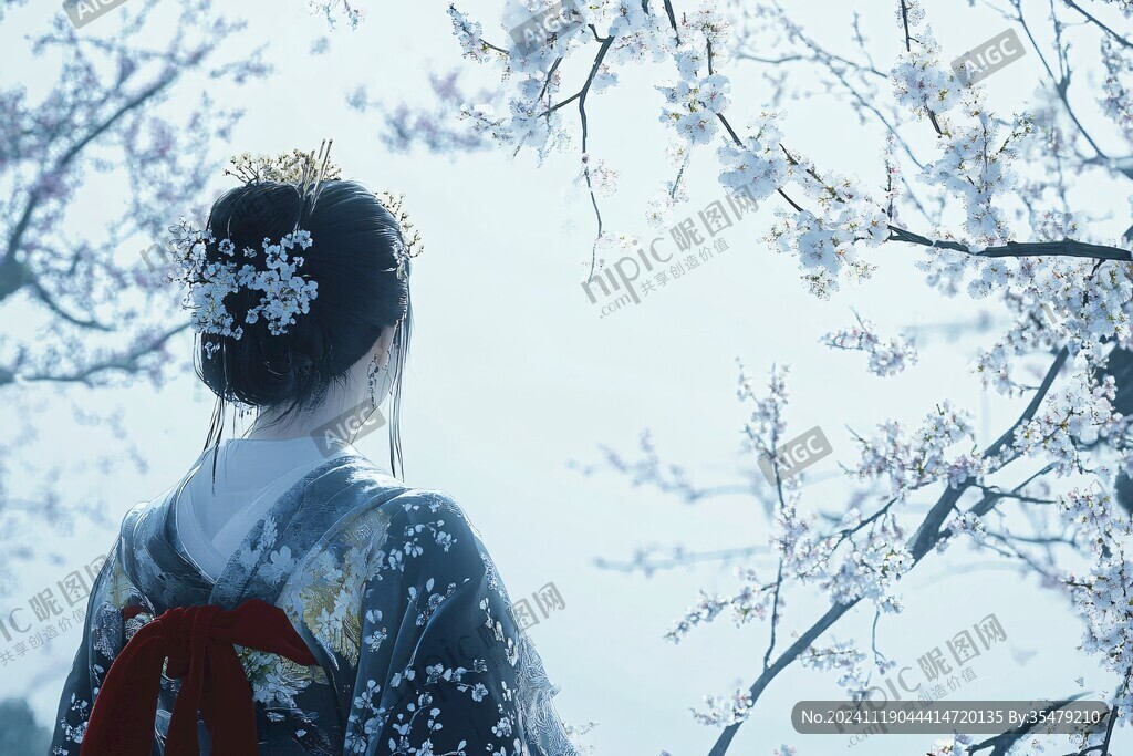 杏花微雨汉服