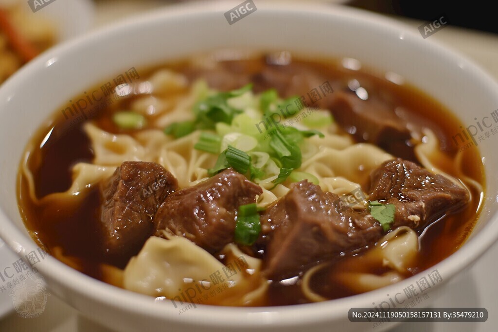 红烧牛腩云吞
