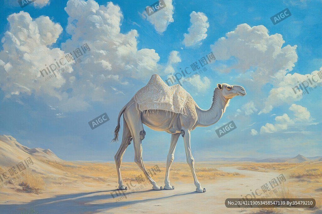 骆驼壁画
