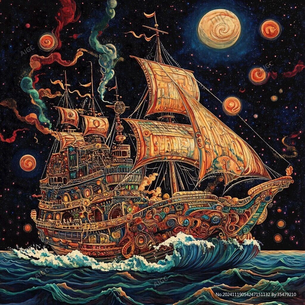 航海艺术画