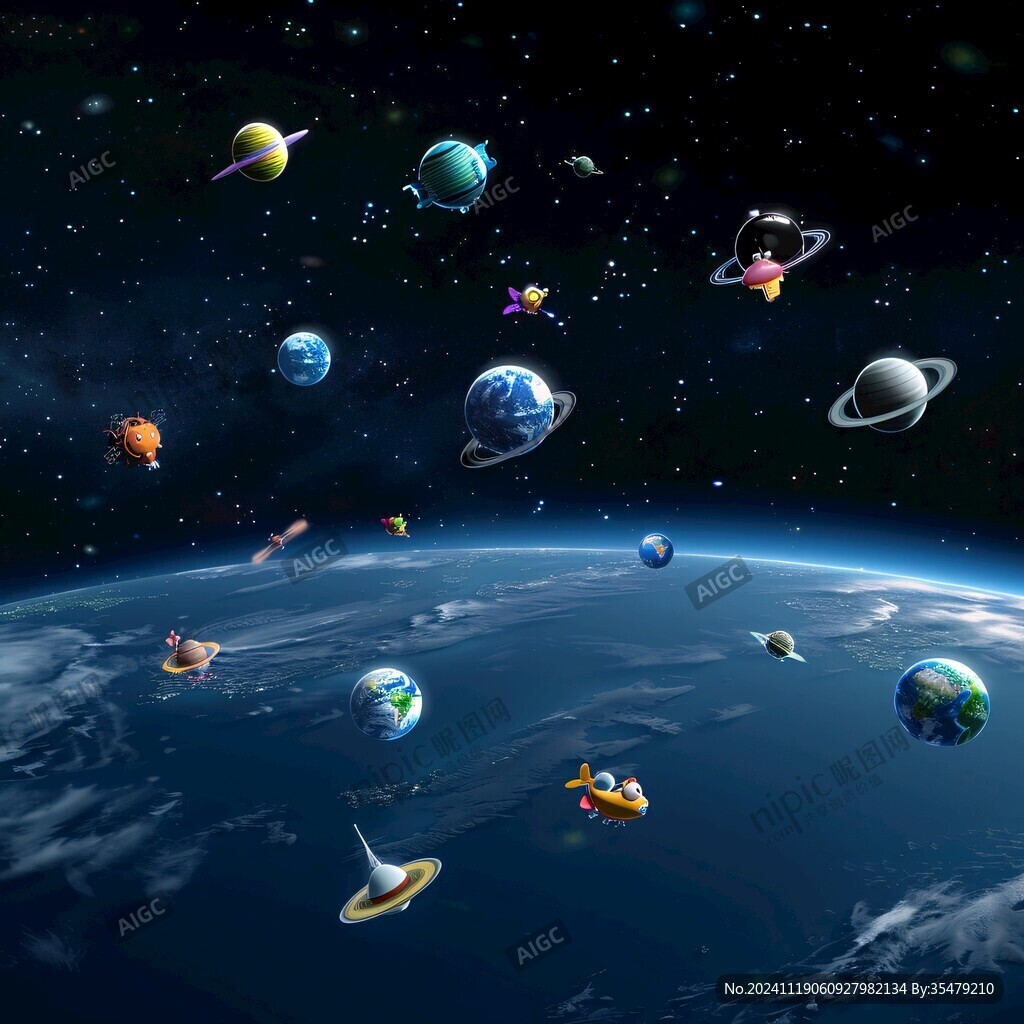 3d宇宙星球