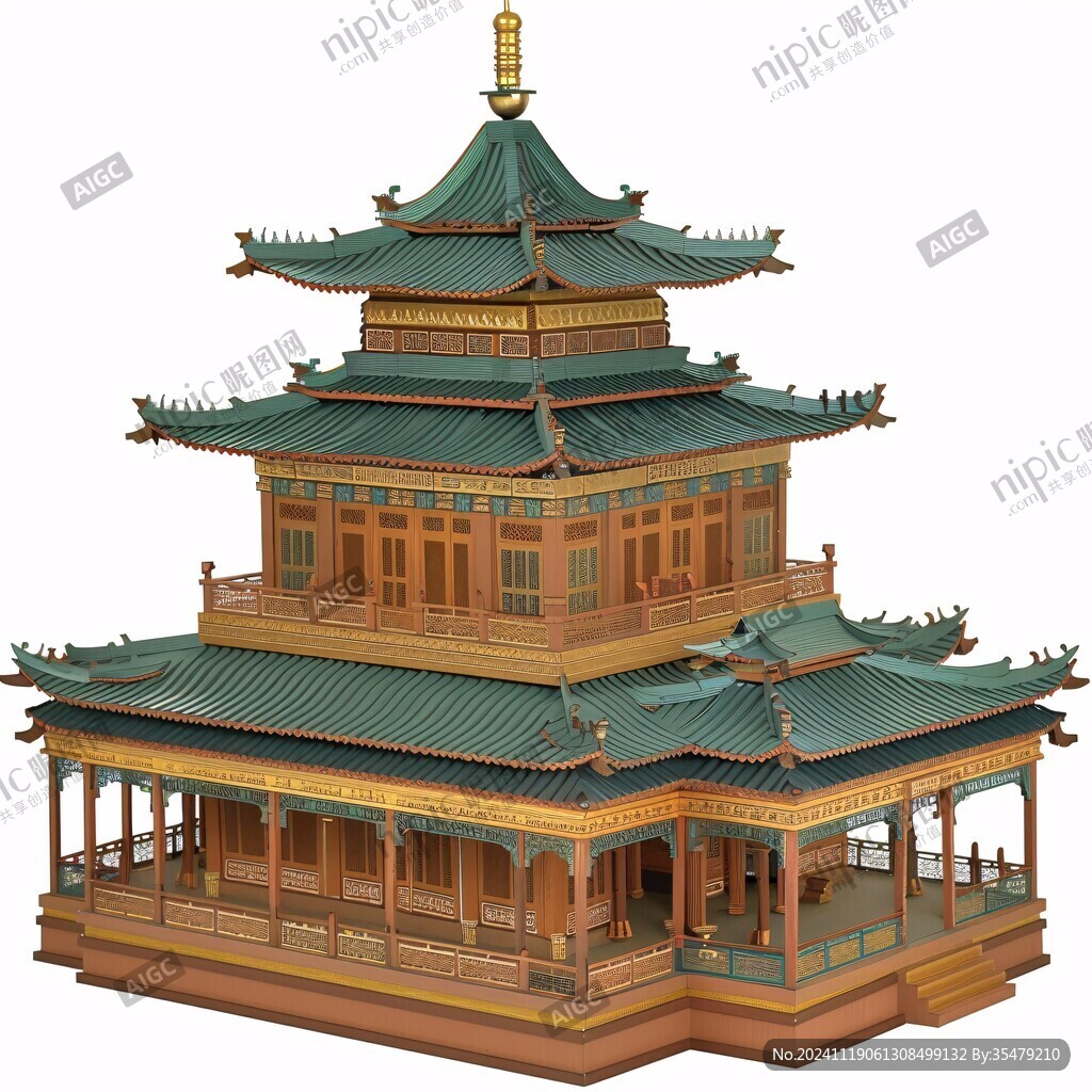 大像阁复原模型