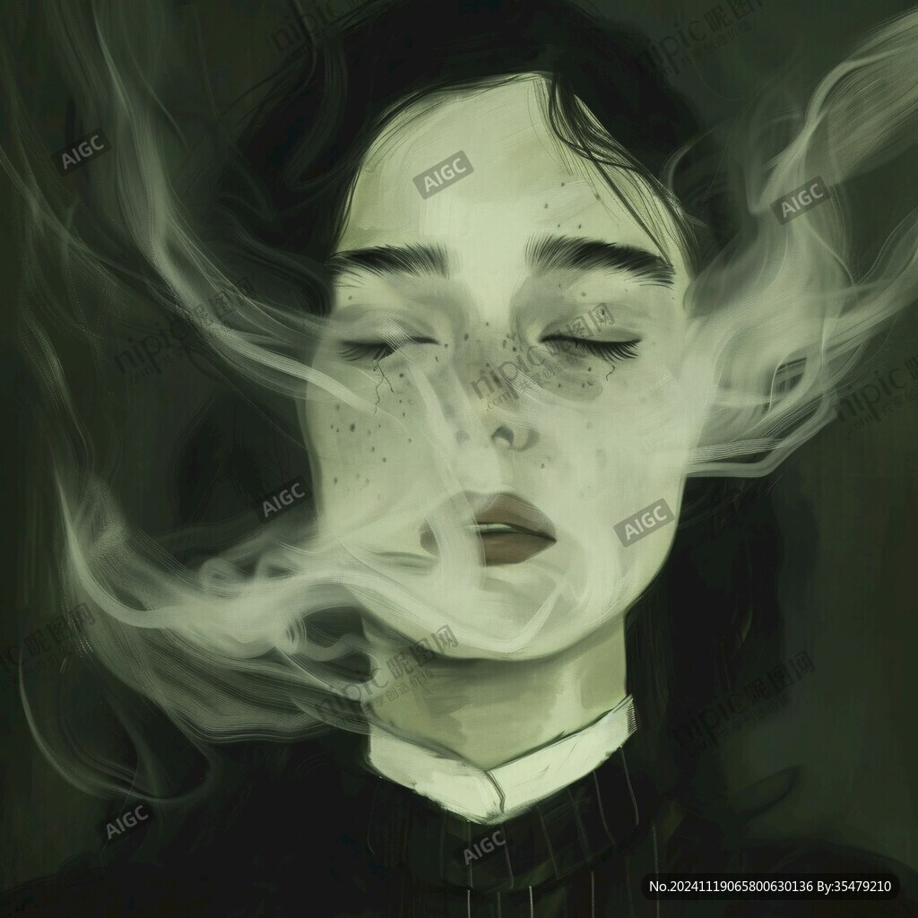 插画人像