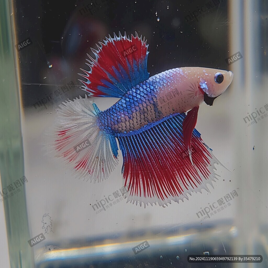 展示级半月斗鱼