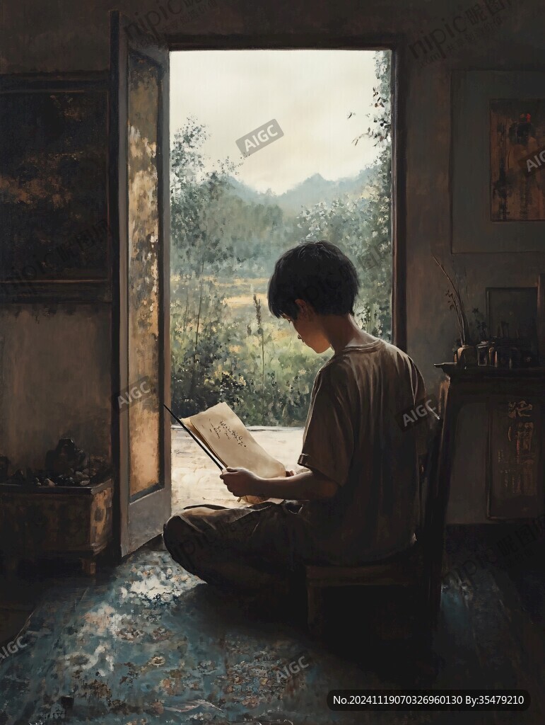 一个人阅读