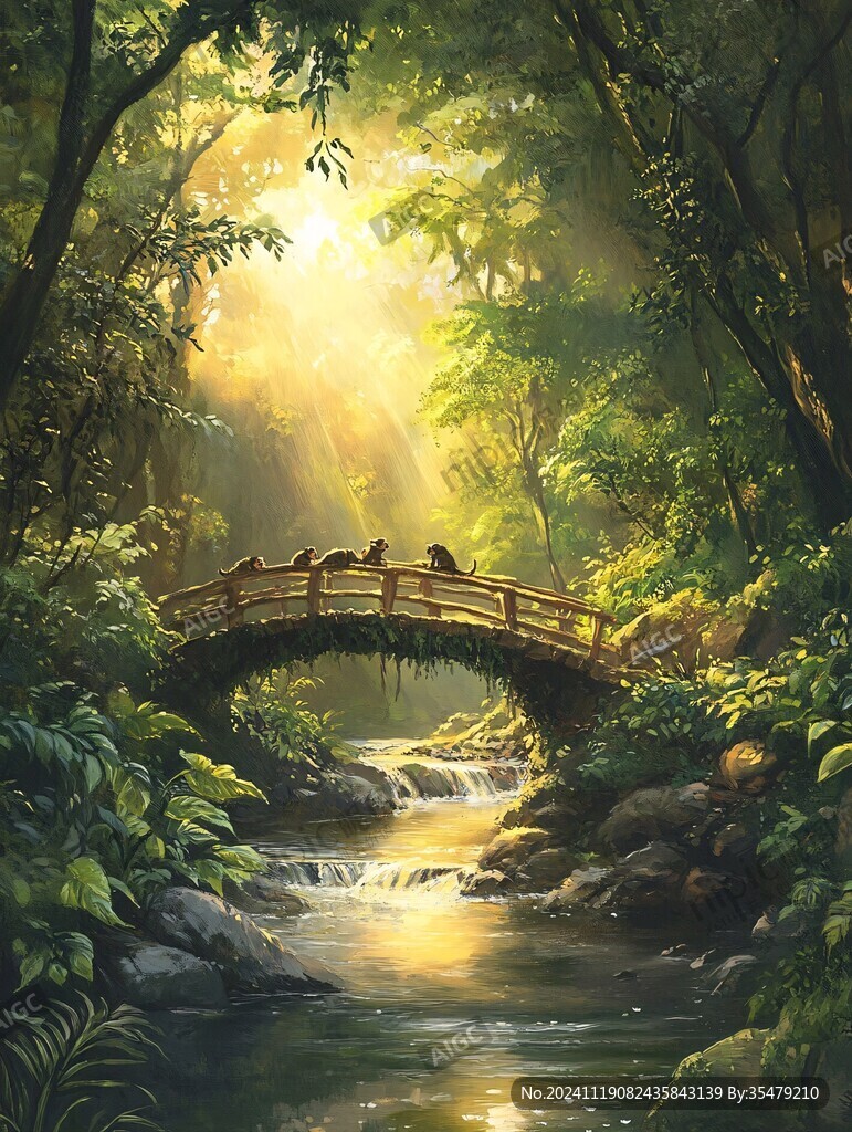 插画唯美风景