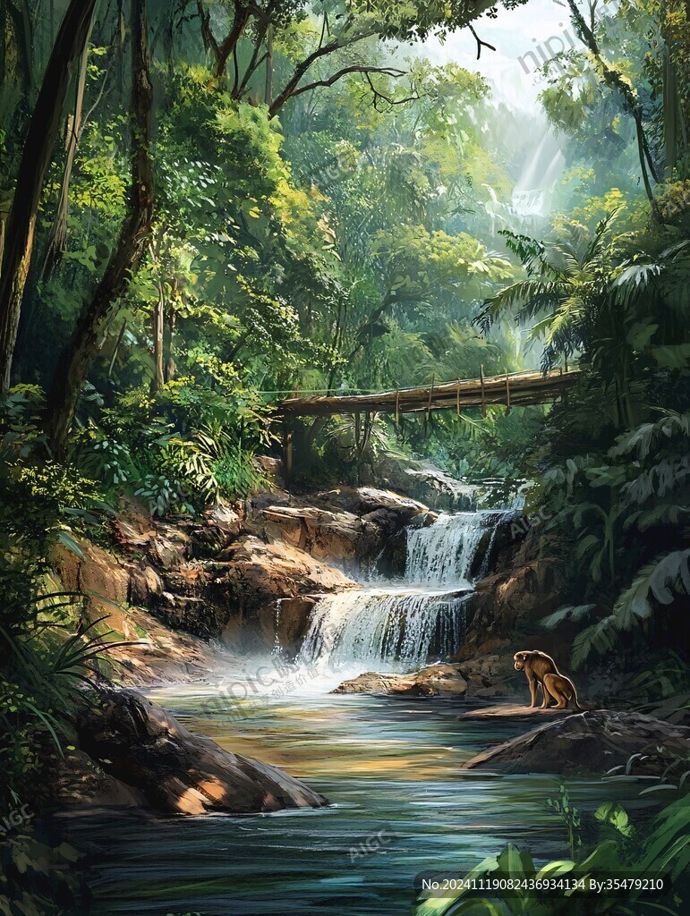 丛林大场景