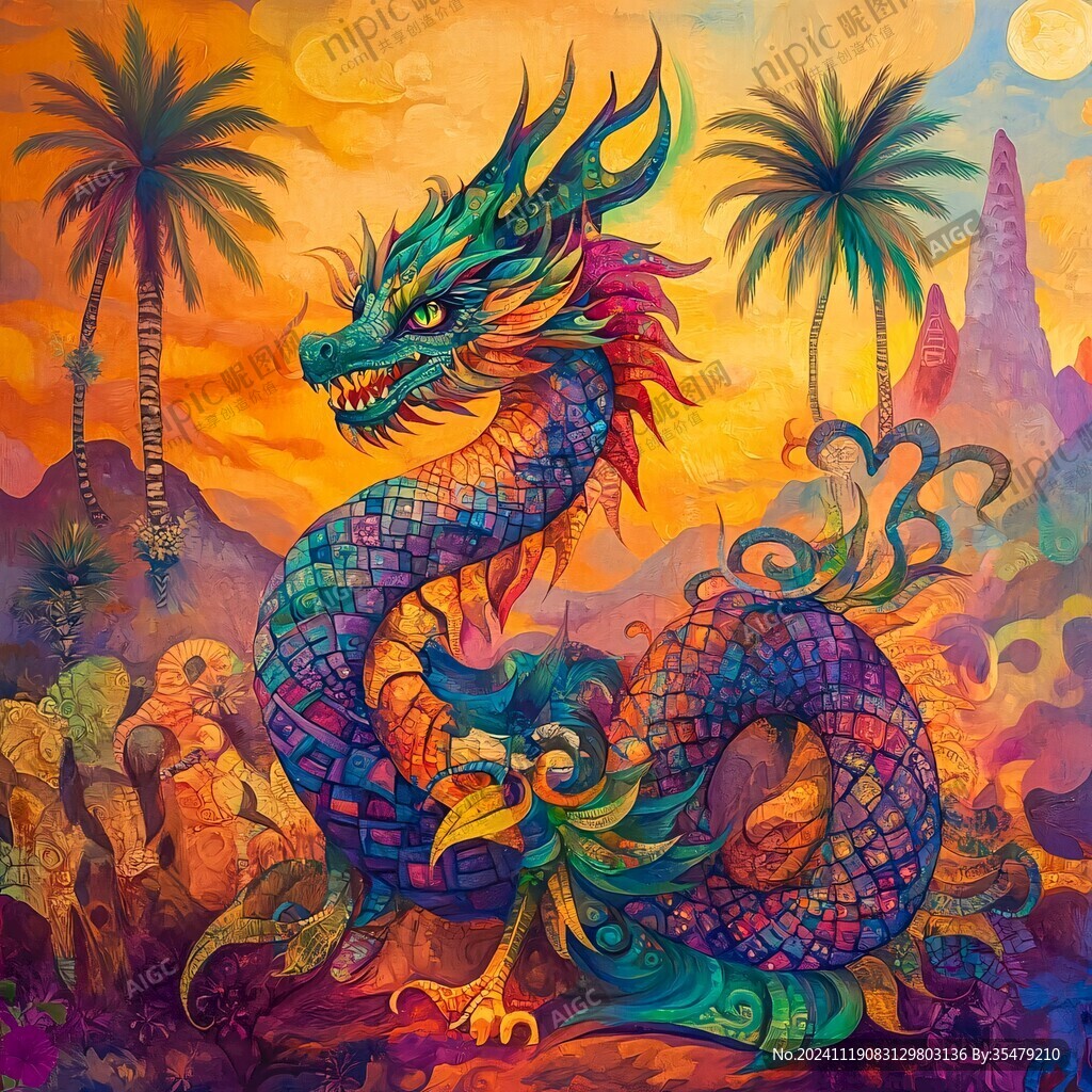 龙年系列插画
