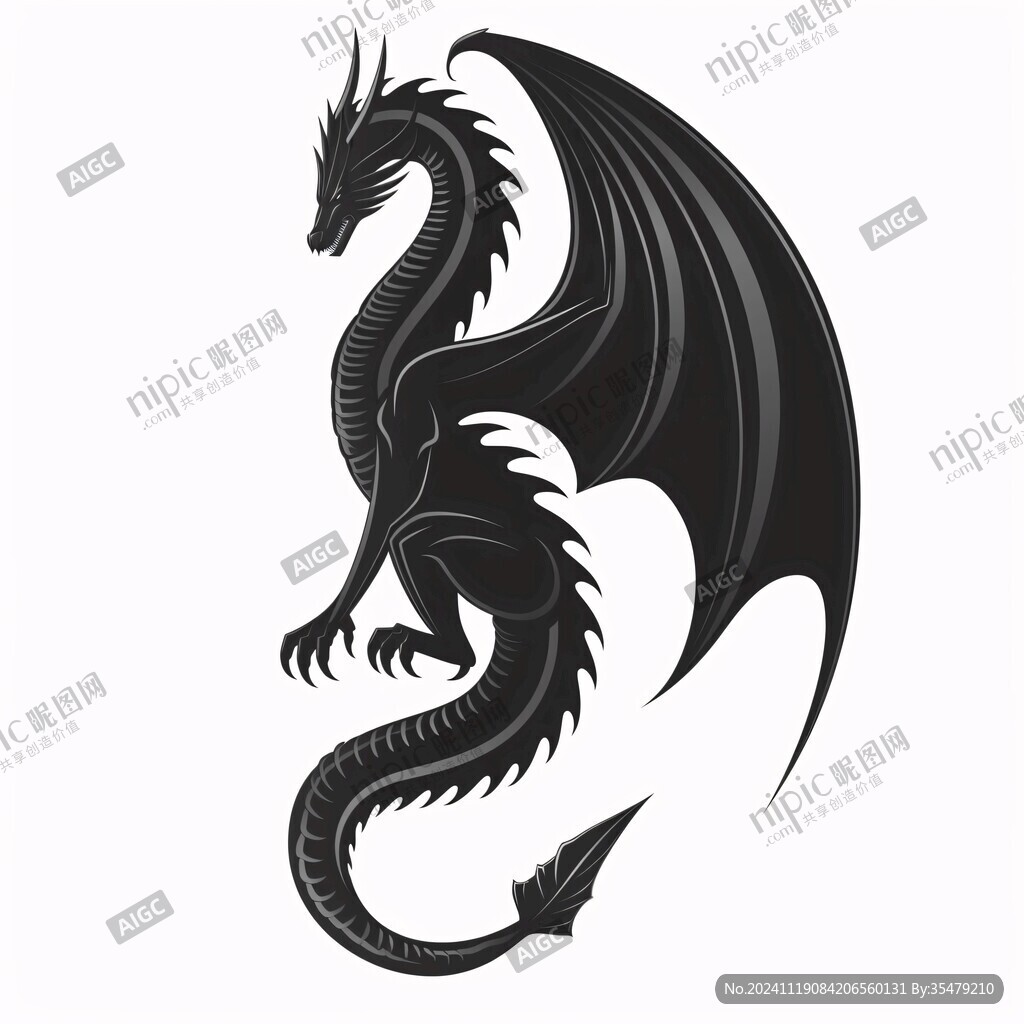 黑龙绘画