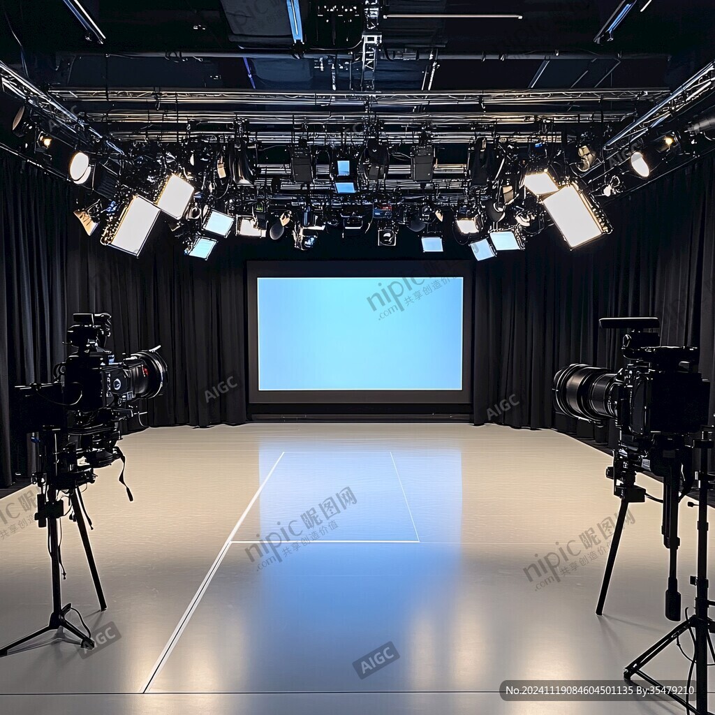 演播室写真