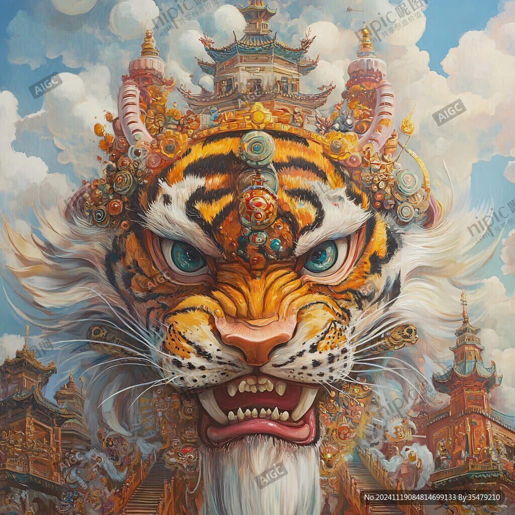 醒狮系列插画