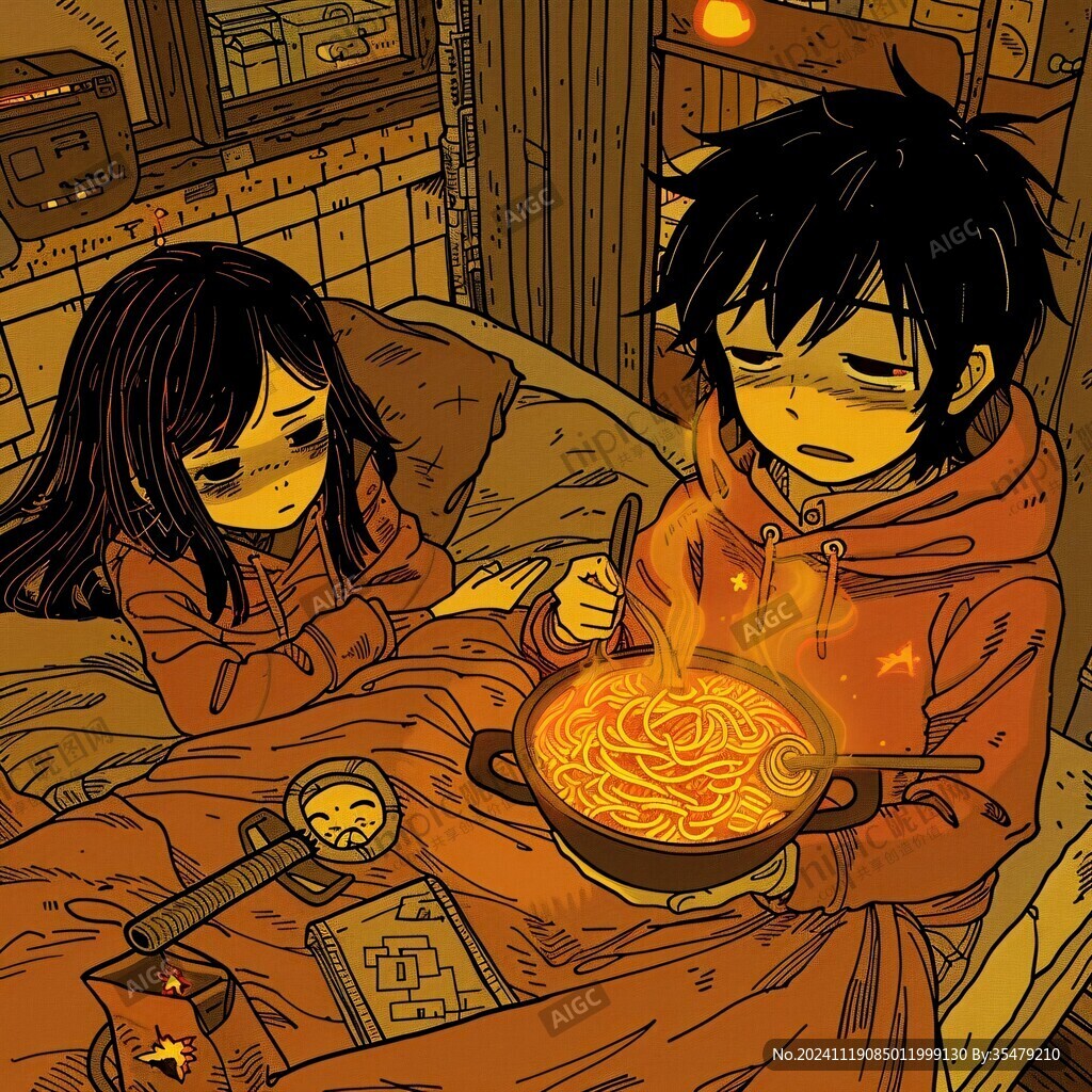 漫画动漫拌面