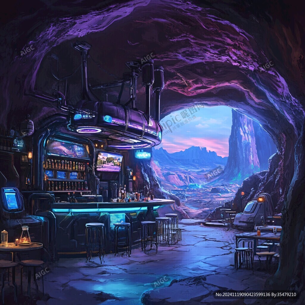 酒吧概念图