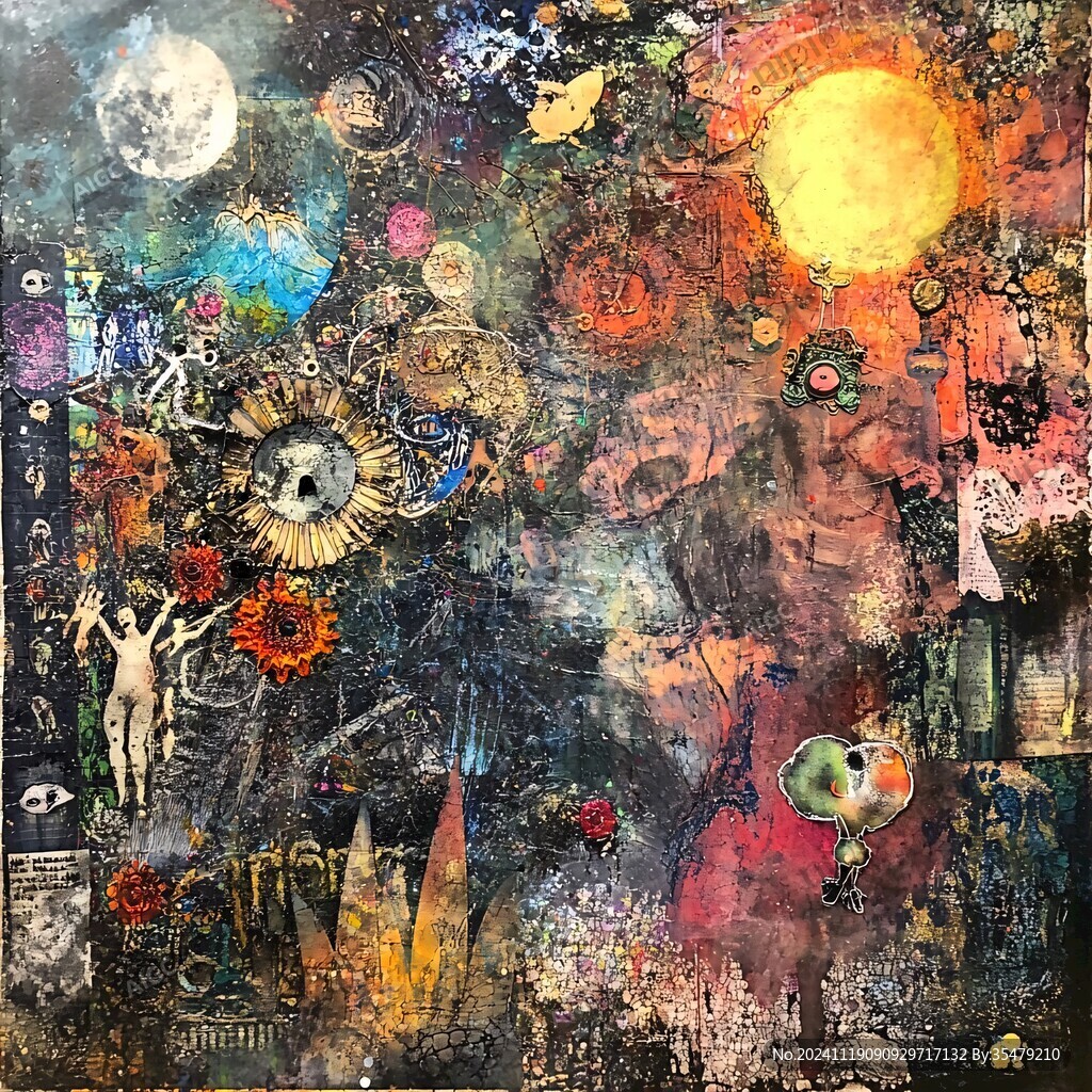 彷真画抽象派