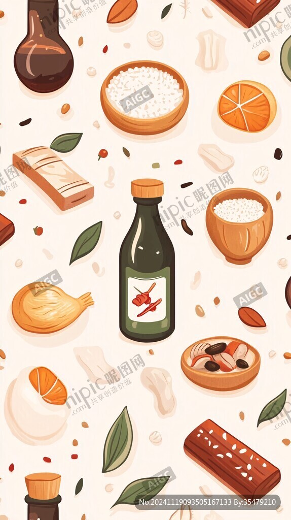 调味品插画