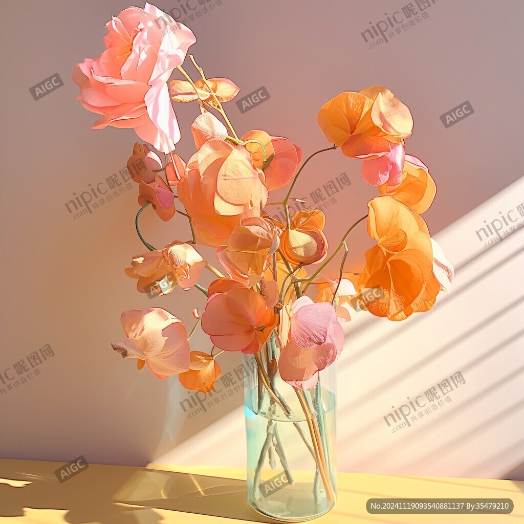 氛围摆件花朵装饰