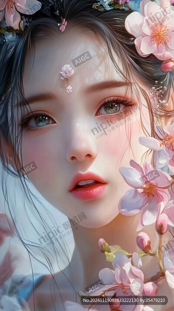 写实唯美插画