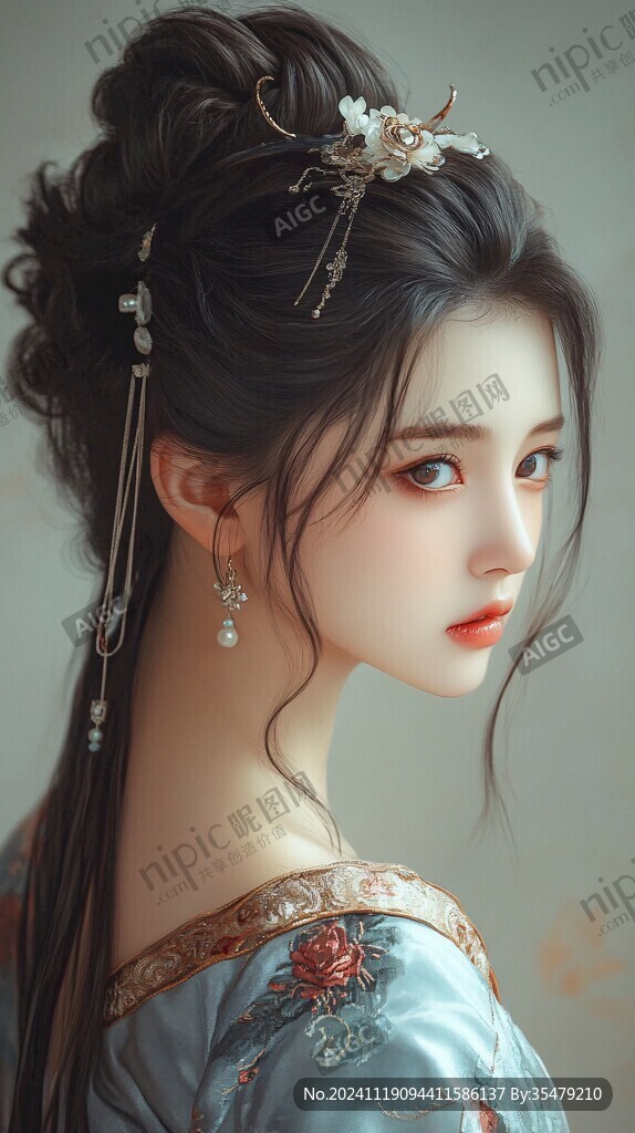 板绘人像